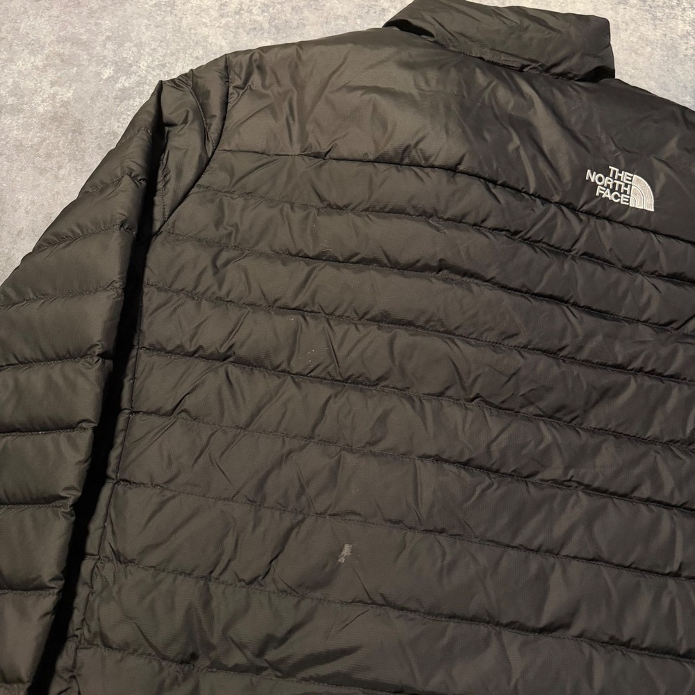 The North Face Men XL Minoqua Flare 2 Down Puffer Jacket Black NF0A55XG Coat 550 - Picture 7 of 8